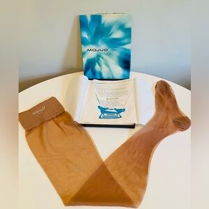 Vintage Mojud Magic-Motion Thigh-Mold Nylon Stockings in Original Box, 3 Pair